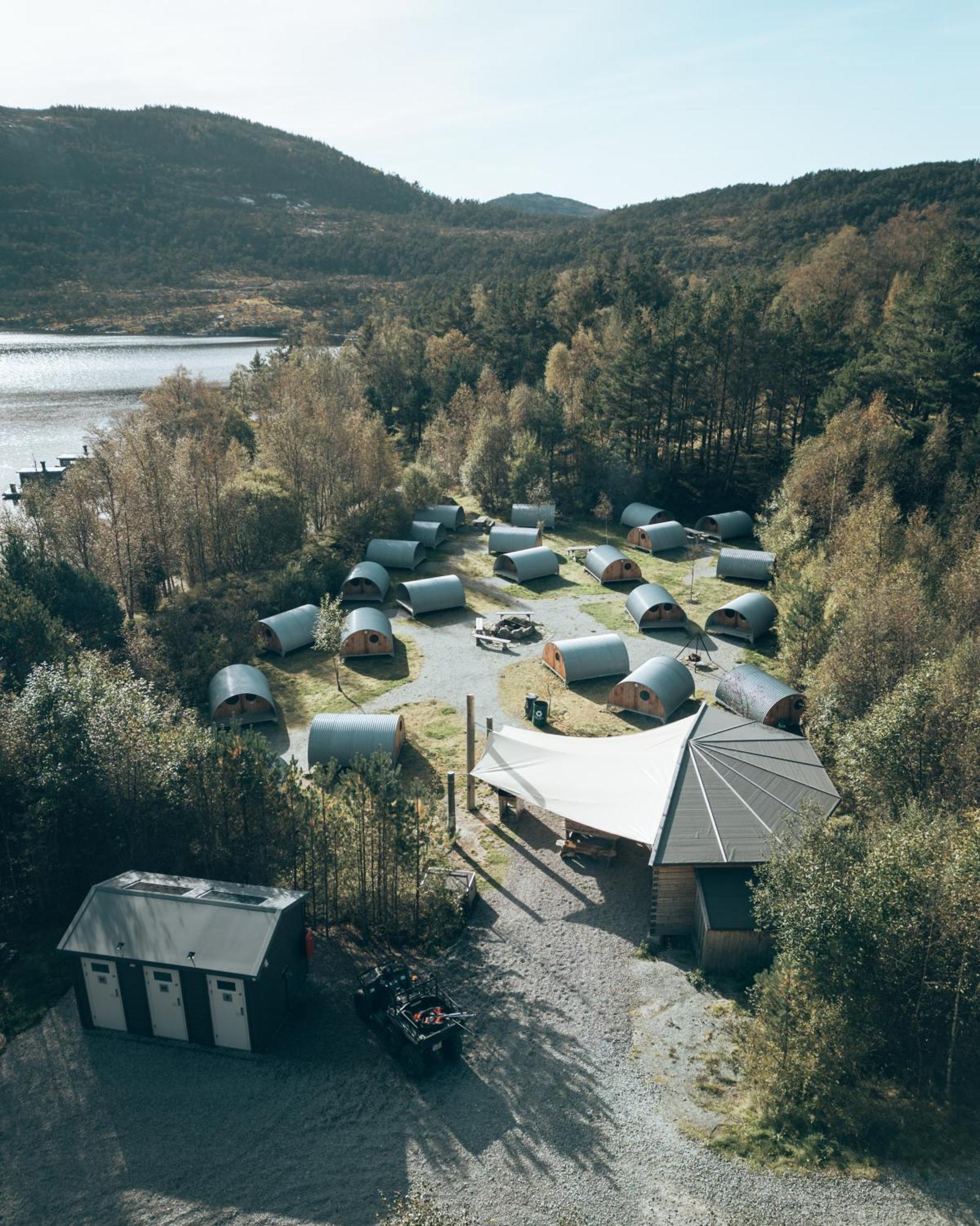 Hotel Hikers Camp, Part Of Preikestolen Basecamp Jørpeland Exterior foto